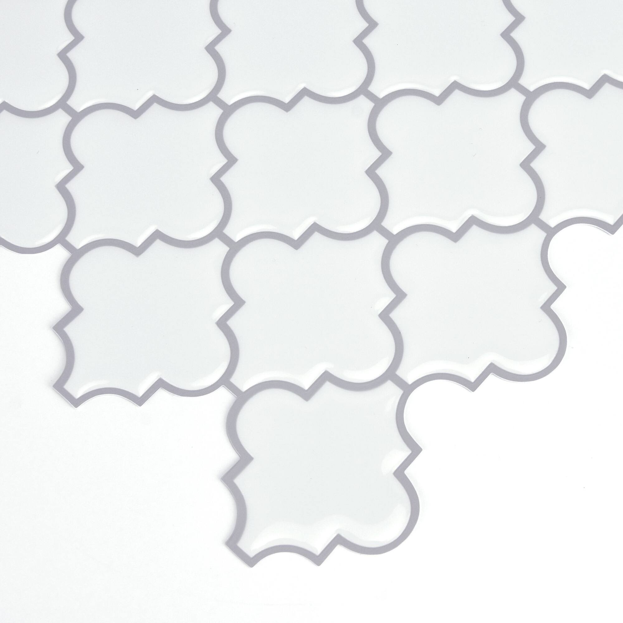 InHome Quatrefoil Peel & Stick Backsplash Tiles
